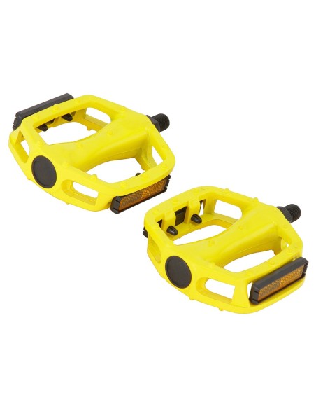 505 Alloy Pedals 1/2 Yellow.